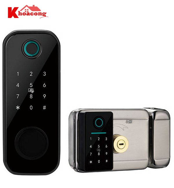 Khóa cổng vân tay App TTLOCK kiểm soát 2 chiều