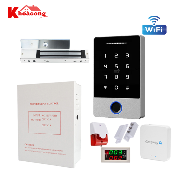 Hệ thống khóa cửa vân tay TTLOCK K2F2