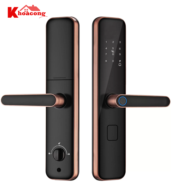 Khóa vân tay cửa gỗ HTK Smart G05