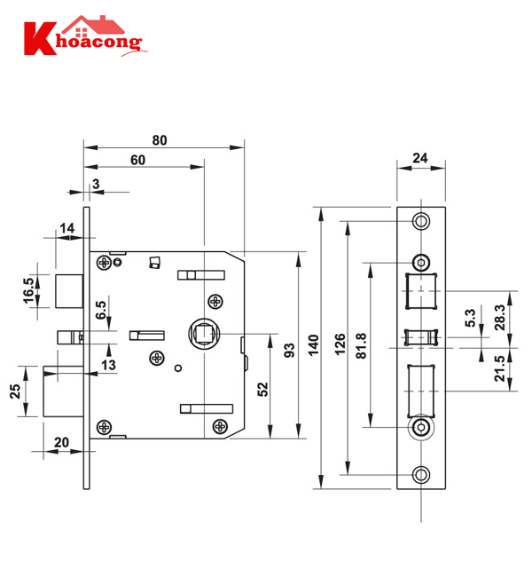 Khóa điện tử Hafle DL7100