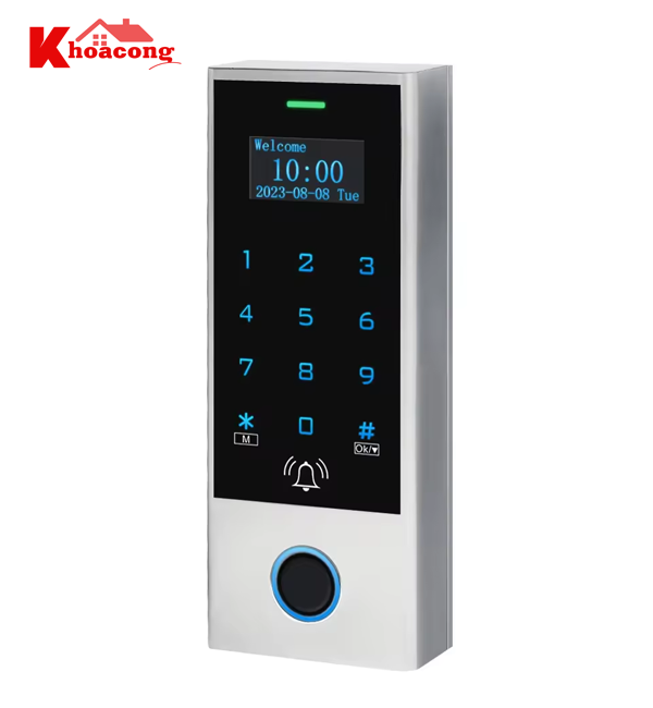 Khóa vân tay cổng sắt ngoài trời HFD2-Wifi