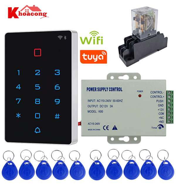 Khóa thẻ từ của cuốn T12 Wifi