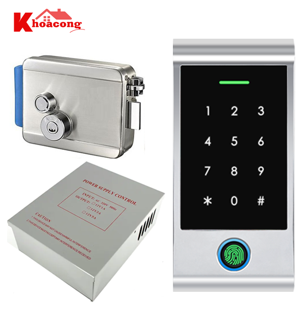 Khóa vân tay căn hộ dịch vụ HTK-HF6