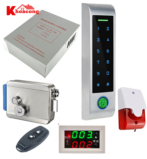 Hệ thống khóa cổng vân tay HF4-TTLOCK