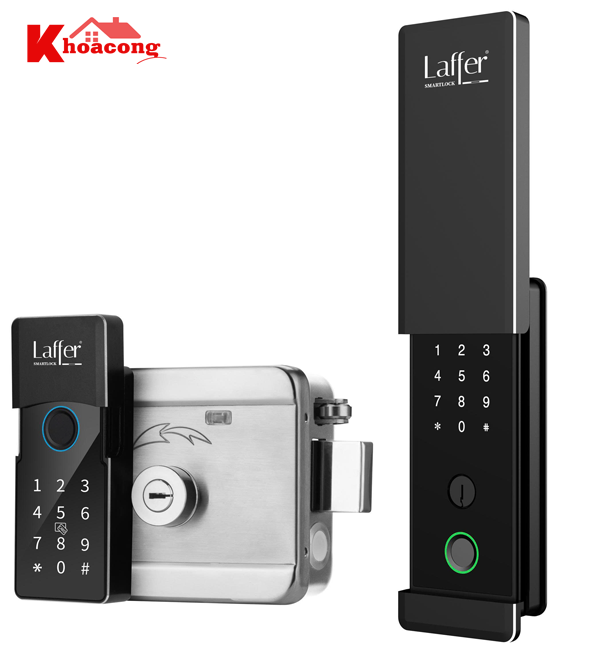 Khóa cổng vân tay Laffer A18 Pro